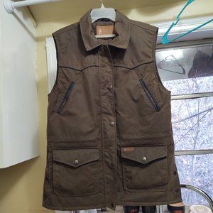 Outback trading Round Up OilSkin vest